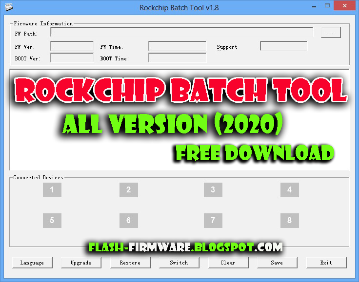 rockchip batch tool load firmware failed